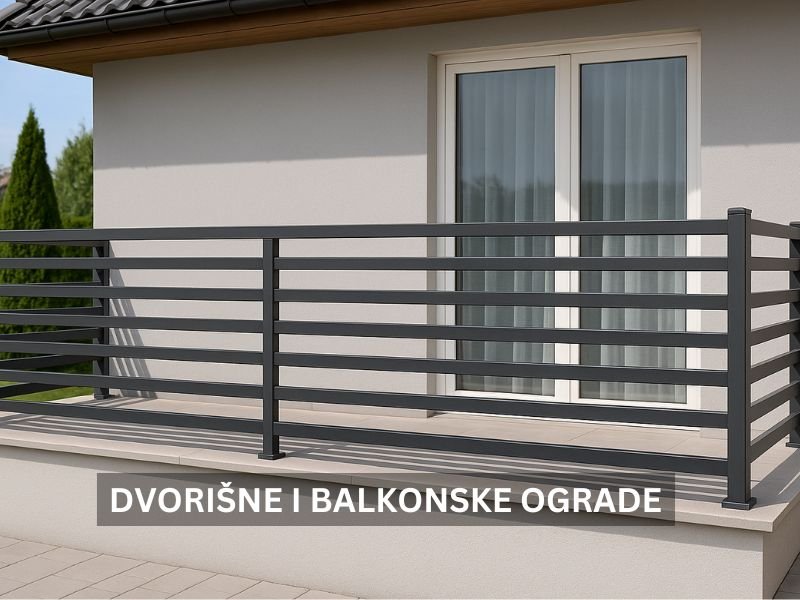 DVORIŠNE I BALKONSKE OGRADE